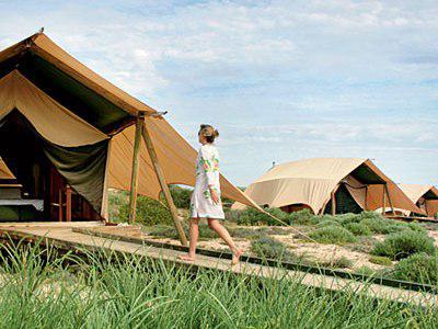 Luxury tent Sal Salis Ningaloo Reef Exmouth